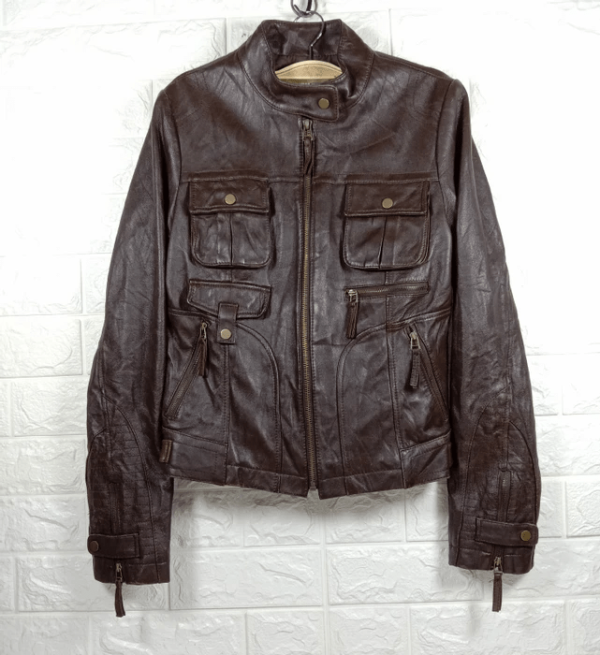 1st Avenue Korean Style Leather Jacket