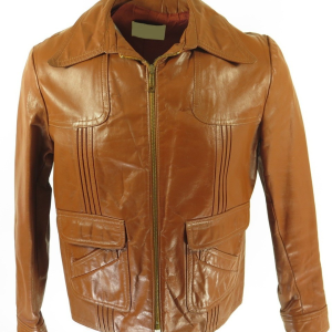 44 Deadstock Vintage 60s Wilsons Leather Jacket