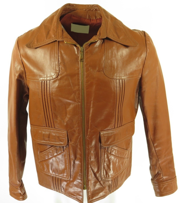 44 Deadstock Vintage 60s Wilsons Leather Jacket