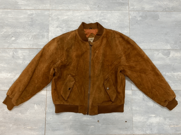 80’s Lisch Brown Suede Leather Jacket