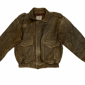 90s Brunati Expedition Brown Leather Jacket