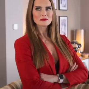 A Castle For Christmas Brooke Shields Red Blazer