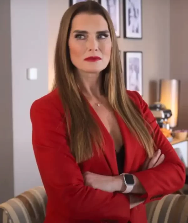 A Castle For Christmas Brooke Shields Red Blazer
