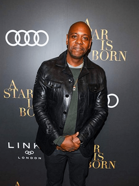 A Star Is Born Dave Chappelle Leather Jacket