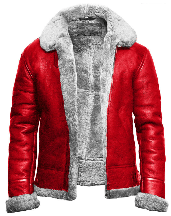 A2 Bomber Fur Collar Leather Jacket