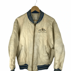 Abahouse Vintage Bomber Leather Jacket