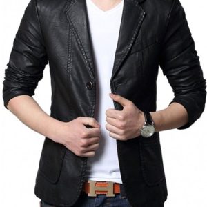 Adrien Brody The Third Person Sean Leather Blazer Jacket