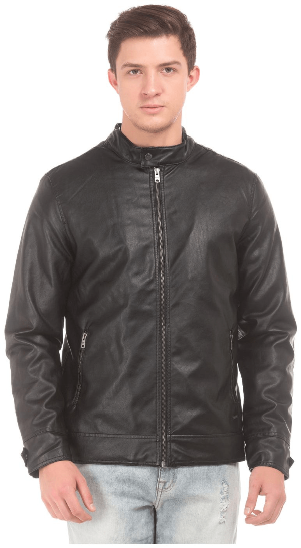 Men's Aeropostale Leather Jacket