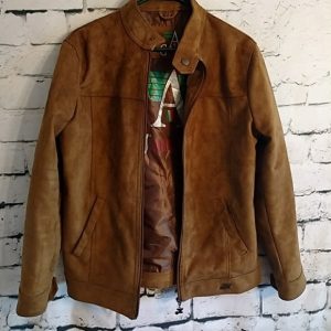 Ag Milano Suede Leather Jacket