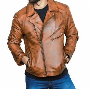 Alden Ehrenreich Ethan Wate Brown Leather Jacket