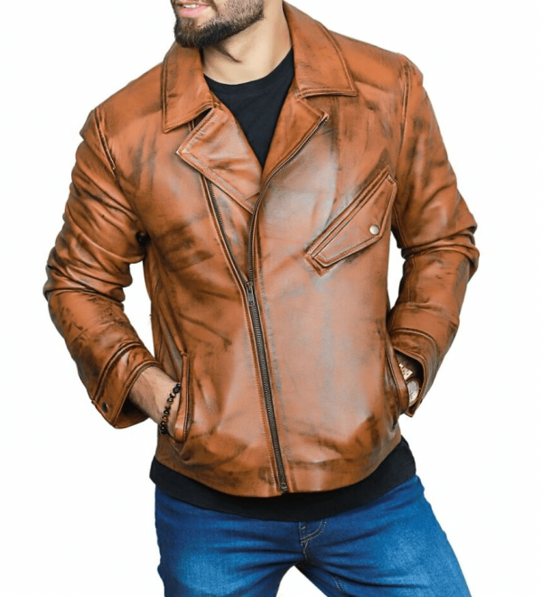 Alden Ehrenreich Ethan Wate Brown Leather Jacket