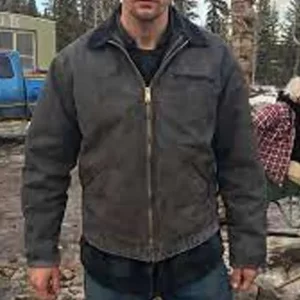 Alexander Skarsgård Hold the Dark Grey Jacket