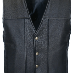 American Bison Leather Vest