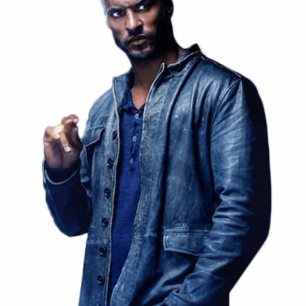 American Gods S02 Shadow Moon Ricky Whittle Leather Jacket
