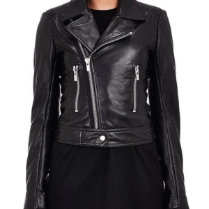 American Horror Stories 2021 Kaia Gerber Leather Jacket