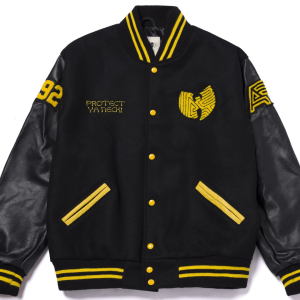 A&p X Wu Tang Varsity Wool Jacket