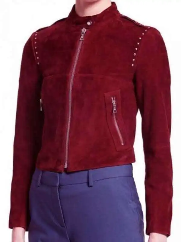 Arrow Wlla Holland Suede Leather Jacket
