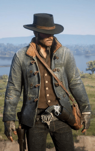 Arthur Morgan Red Dead Redemption Denim Jacket