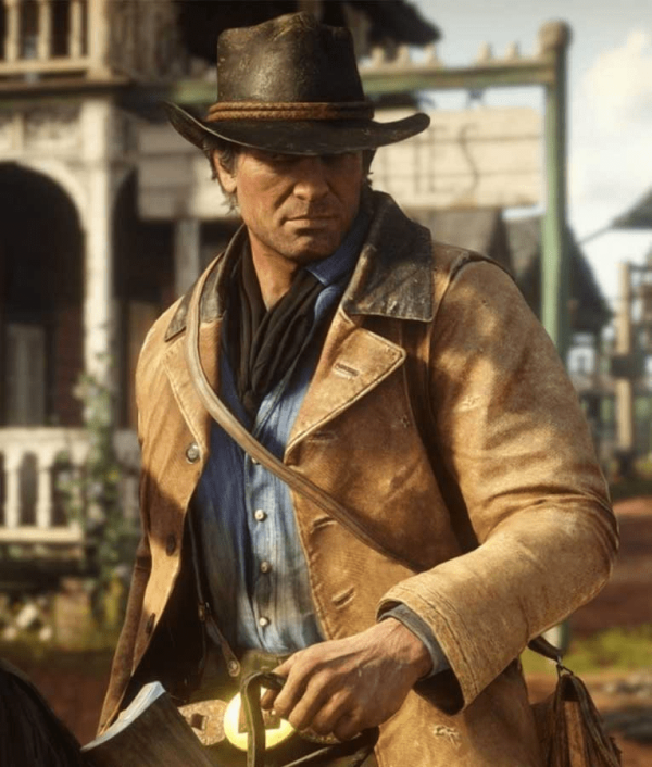 Arthur Morgan Red Dead Redemption 2 Leather Jacket - Image 4