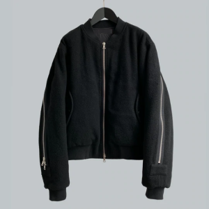 Asap Rocky Dries Van Noten Bomber Wool Jacket