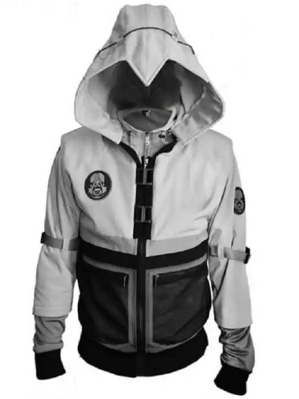 Assassin’s Creed Ghost Recon White Hooded Jackets