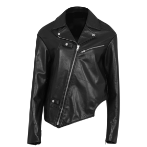 Asymmetrical Classic Leather Jacket