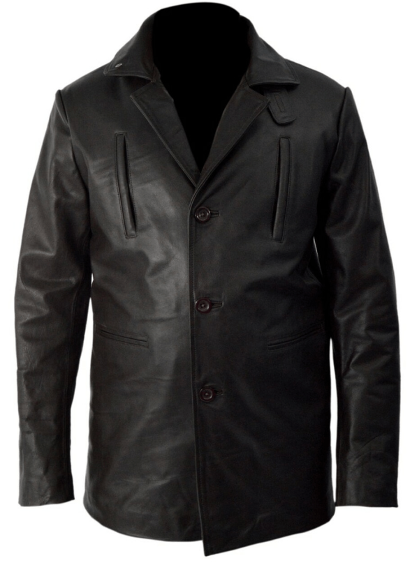 Audacious Max Payne Black Leather Jacket