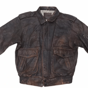 Avant Garde 80’s Sun Urban New York Time Leather Jacket