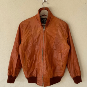 Avant Garde Vintage Bomber Leather Jacket