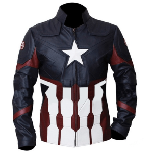 Avengers Captain America Leather Jacket