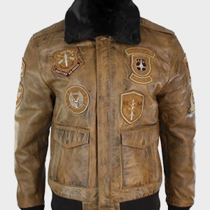 Aviator Vintage Leather Jacket