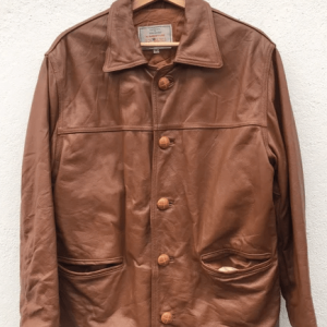 Avirex Usa Brown Leather Jacket