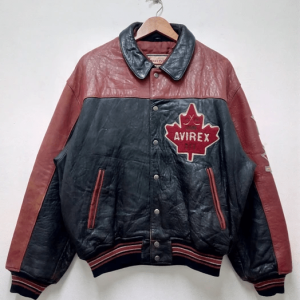Avirex Vintage Biker Leather Jacket