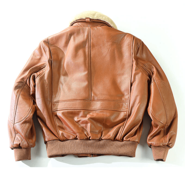 Avirex Fly Air Force Flight Leather Jacket - Image 2