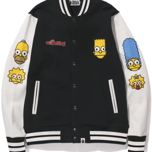 Simpsons Baby Varsity Jacket
