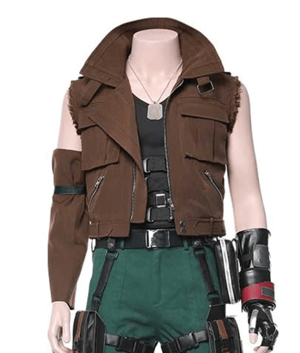 Barret Wallace Final Fantasy Vii Remake Leather Vest
