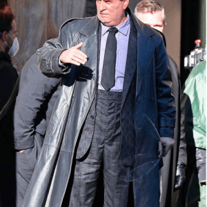 Batman The Penguin Colin Farrell Leather Coat