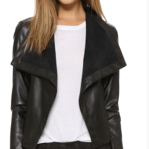 Bb Dakota Black Leather Jacket