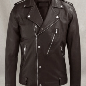 Beast Cafe Racer Brown Leather Jacket