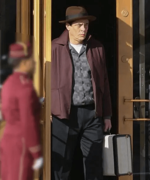 Benicio Del Toro No Sudden Move Ronald Russo Cotton Jacket