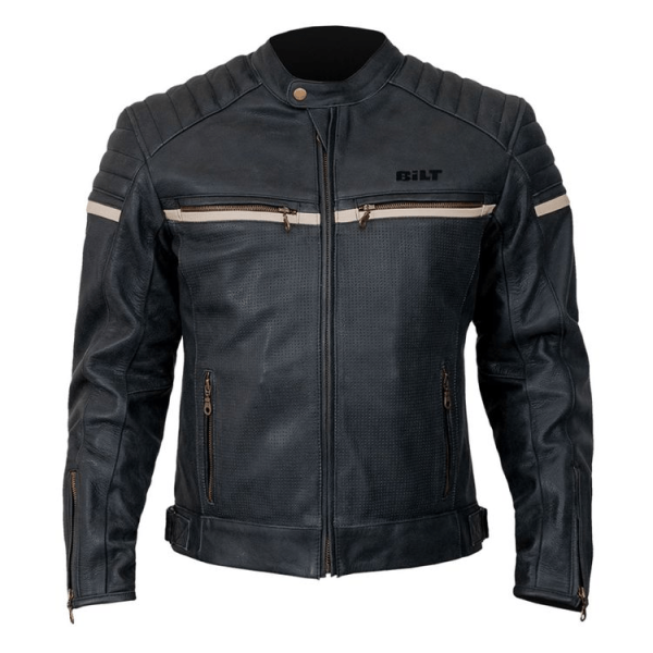 Bilt Cafe Racer Leather Jacket
