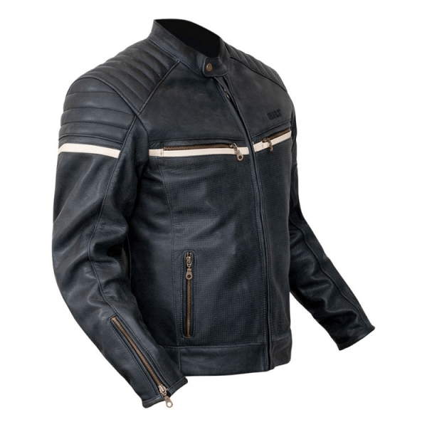 Bilt Cafe Racer Leather Jacket - Image 3