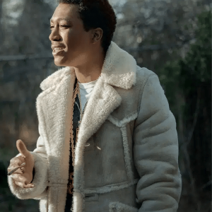 Black Mafia Family Meech Leather Coat