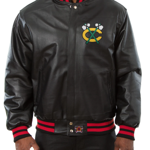 Blackhawks Leather Jacket