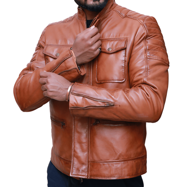 Boss Level Frank Grillo Leather Jacket - Image 2