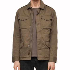 Brenton Thwaites M65 Field Cotton Jacket