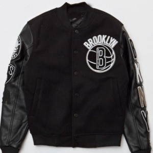 Brooklyn Nets Varsity Wool Jacket