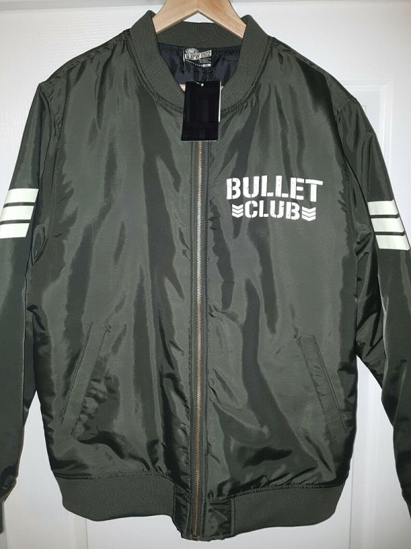 Bullet Club Bomber Satin Jacket
