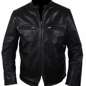 Burnt Bradley Cooper Adam Jones Black Leather Jacket
