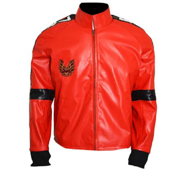 Smokey And The Bandit Burt Reynolds Red Leather Jacket